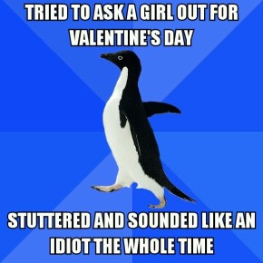 Stop being so socially awkward, you penguin!